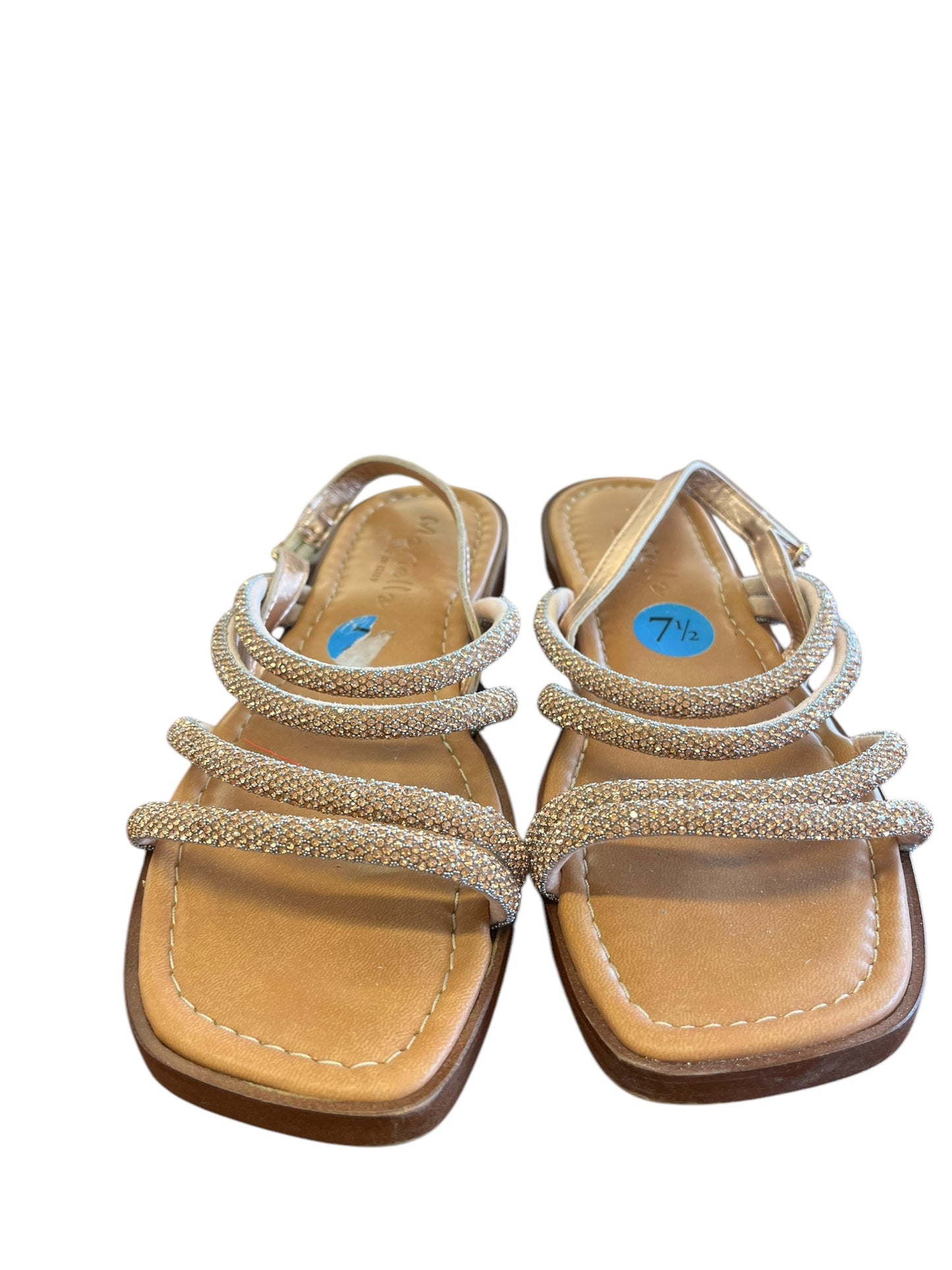 rose gold marielle sandals, 7.5