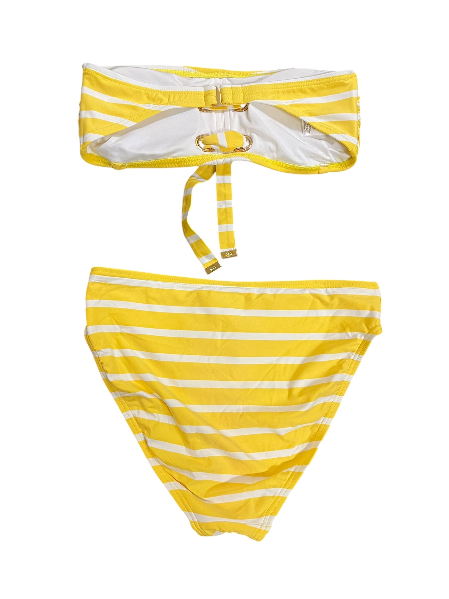 Yellow, White Michael Michael Kors Swimsuit, Small