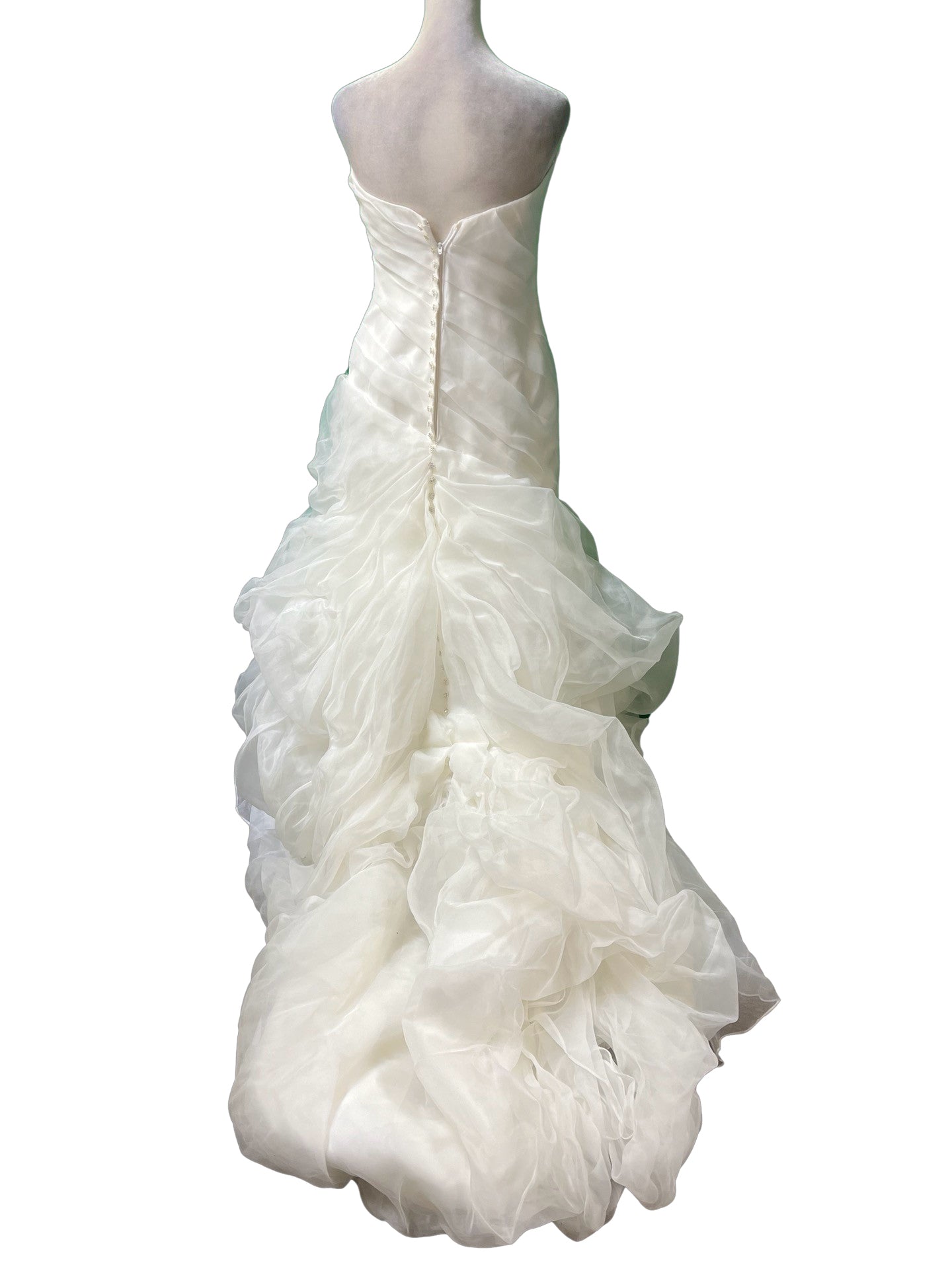 Casablanca Size 8 Ivory Wedding Dress